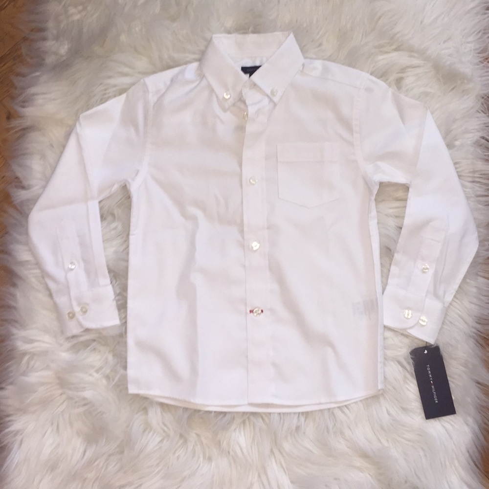 NWT Tommy Hilfiger boys dress shirt